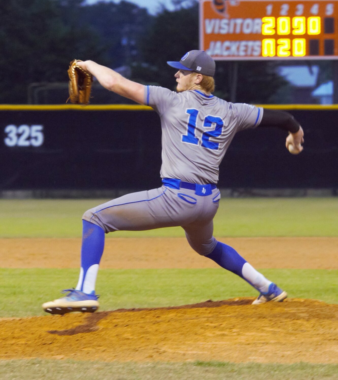 Quitman’s Landon Richey pitched a gem of a game in the 3-2 win over Mineola last Tuesday.